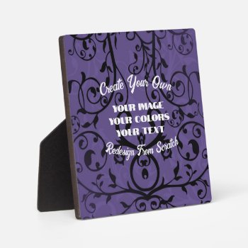 Create Your Own Fully Customized Plaque by VoXeeD at Zazzle