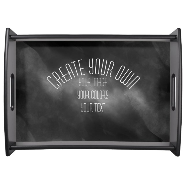 Create Your Own Fully Customized Serving Tray (Front)