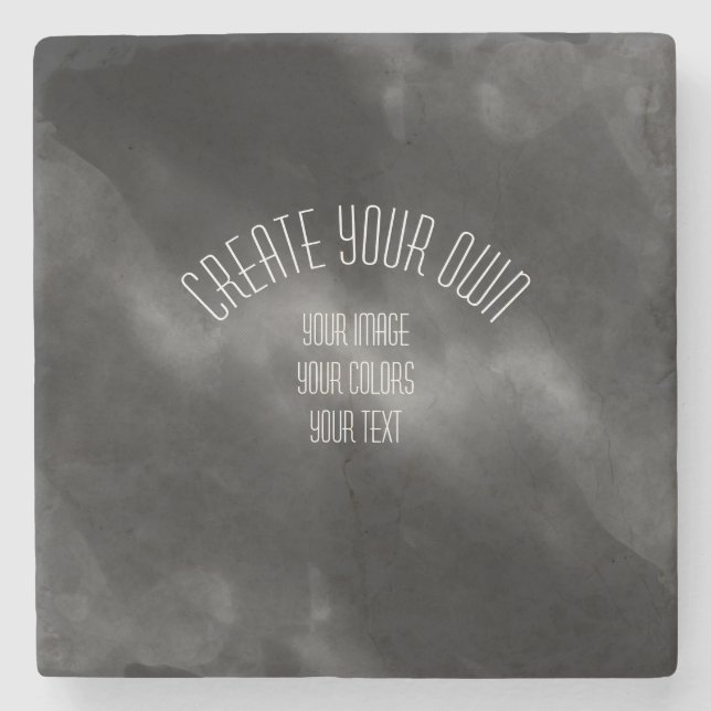 Create Your Own Fully Customized Stone Coaster (Front)