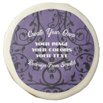 Create Your Own Fully Customized Sugar Cookie by VoXeeD at Zazzle