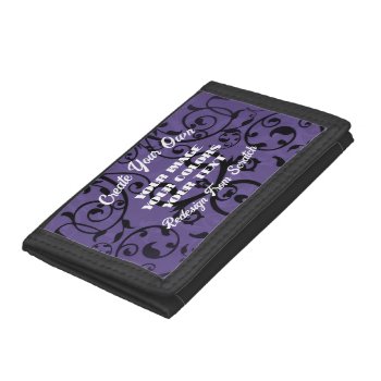 Create Your Own Fully Customized Trifold Wallet by VoXeeD at Zazzle