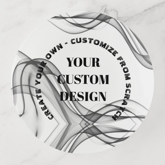 Create Your Own Fully Customized Trinket Tray (Front)