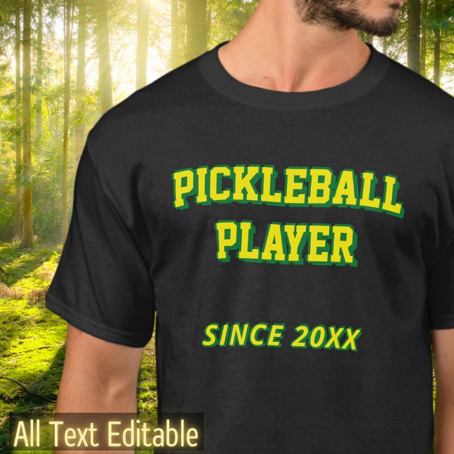 Create Your Own Fun Retro College Font Custom Text T-Shirt (Creator Uploaded)