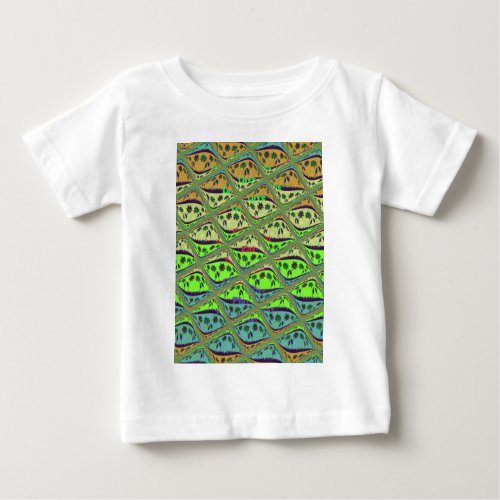 Create Your Own Fun Retro Lovely Floral Island  Baby T_Shirt
