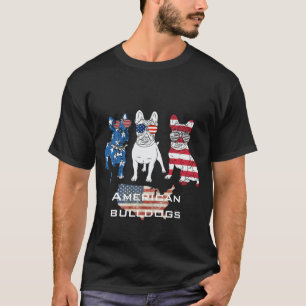 Create your own Funny awesome american bulldogs T-Shirt