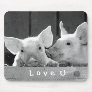 Create Your Own Funny Photo Love You Custom Mouse Pad