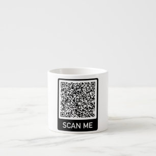 Create Your Own Funny QR Code Espresso Mug