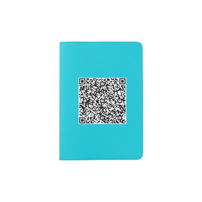 Create Your Own Funny QR Code Passport Holders (Front)