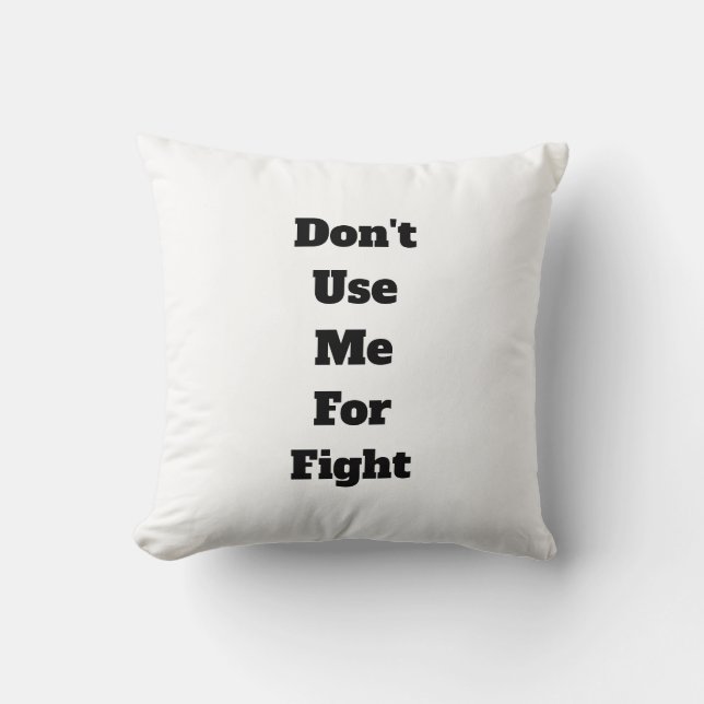 Create your own funny throw pillow (Front)
