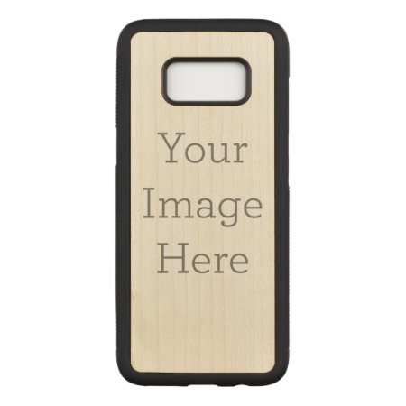 Create Your Own Galaxy S4 Slim Maple Wood Case