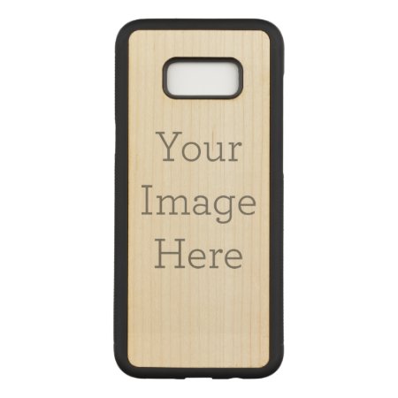 Create Your Own Galaxy S8  Slim Maple Wood Case