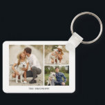 Create Your Own Gallery of 3 Photos Keychain<br><div class="desc">Gallery of 3 Personalized Photo design. Use your favorite photos to make a beautiful keepsake for yourself or a special gift for a friend or family member.</div>