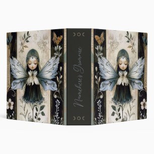 Create Your Own Garden Fairy Botanical 3 Ring Binder