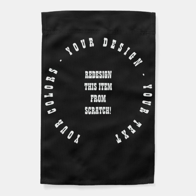 Create Your Own Garden Flag (Front)