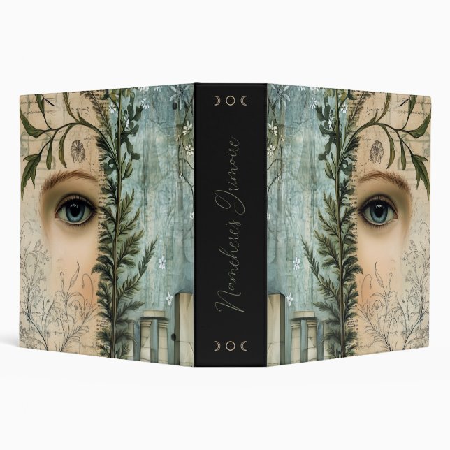 Create Your Own Garden Secrets Botanical 3 Ring Binder (Background)