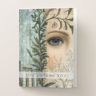 Create Your Own Garden Secrets Botanical Pocket Folder