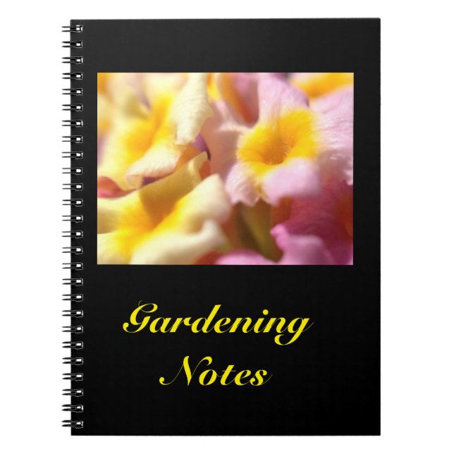 Create your own gardening notebook (Front)