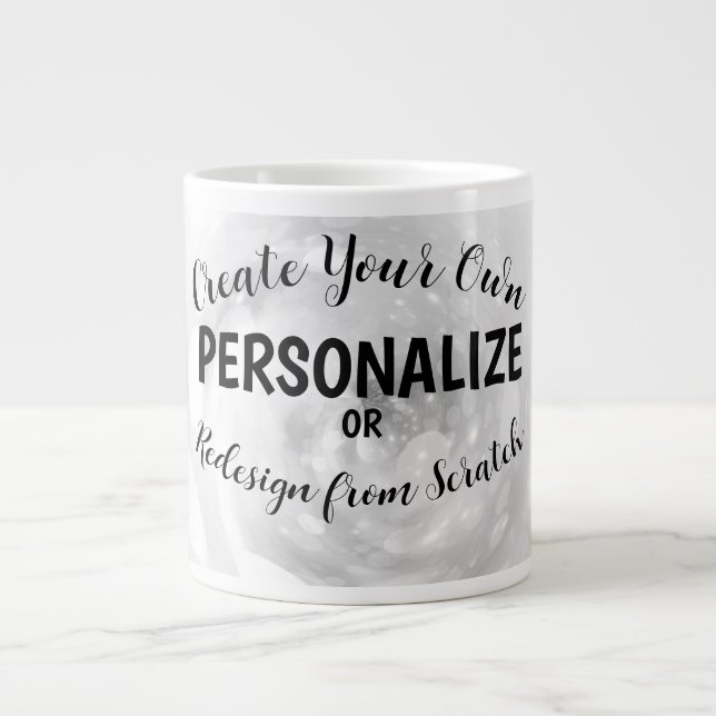 Create Your Own Giant Coffee Mug (Front)