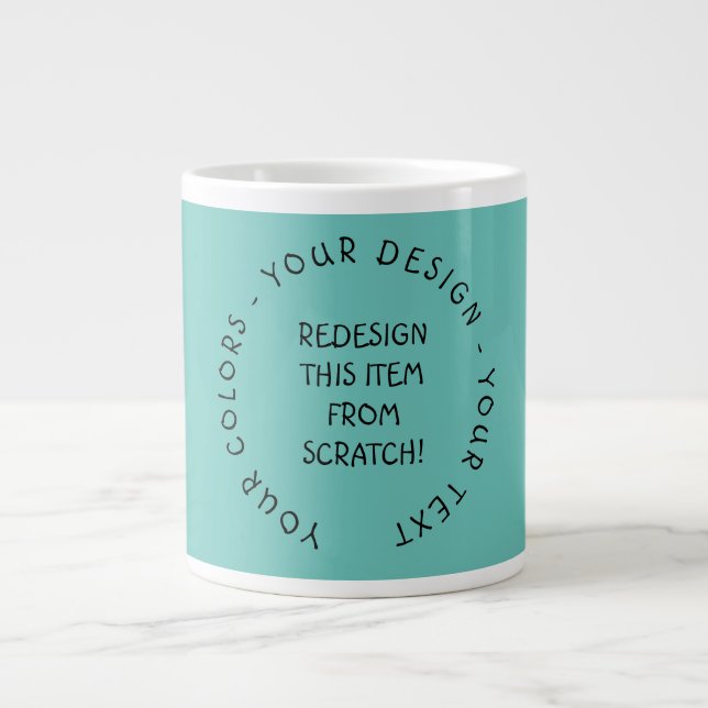 Create Your Own Giant Coffee Mug (Front)