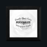Create Your Own Gift Box<br><div class="desc">Background shown: Grey Bubble Bokeh

Create your own custom high quality stuff!

Customize this item with your own personalized text or redesign entirely from scratch by replacing our image with your own.</div>