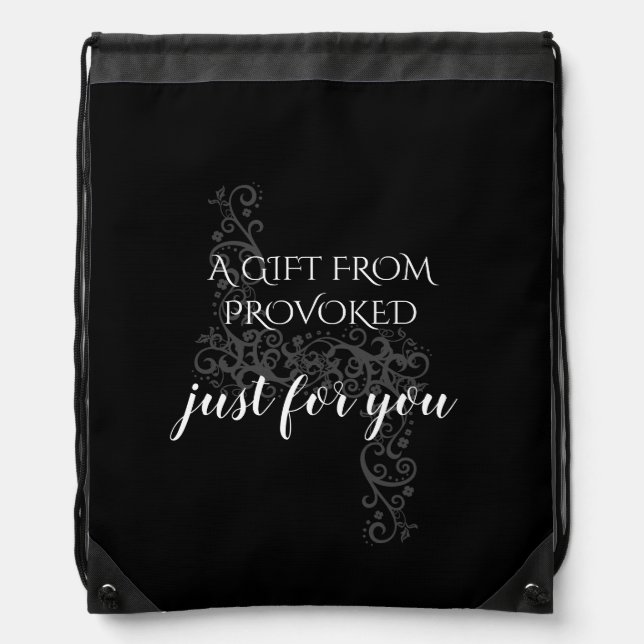 Create Your Own Gift Marketing Drawstring Bag (Front)