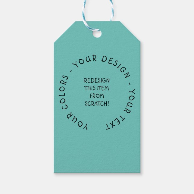 Create Your Own Gift Tags (Front)