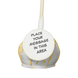 Create Your Own Gift Template Cake Pops