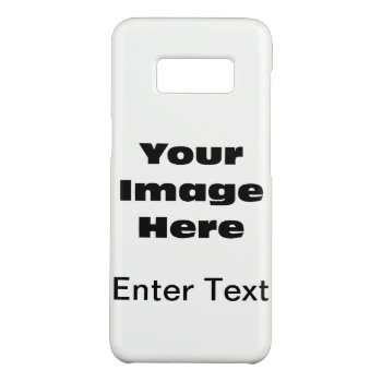 Create Your Own Gift Template Case-mate Samsung Galaxy S8 Case by giftsbygenius at Zazzle