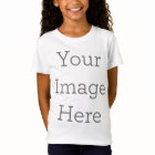 Create Your Own Girls' Fine Jersey LAT T-Shirt