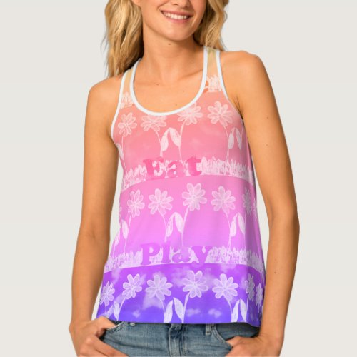 Create Your Own Girly T All_Over Print  Tank Top
