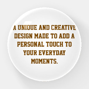 Create Your Own Glass Dome Paperweight