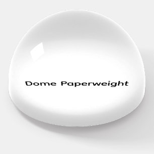 Create Your Own Glass Dome Paperweight