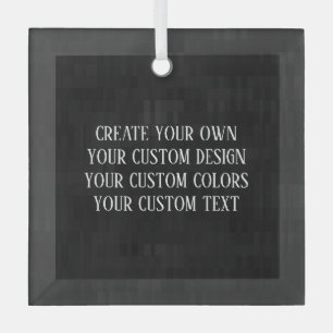 Create Your Own! Glass Ornament