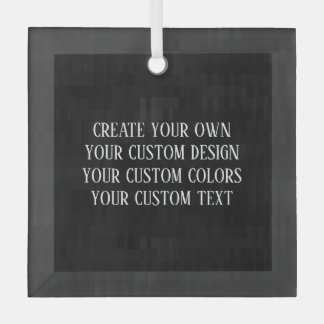 Create Your Own! Glass Ornament