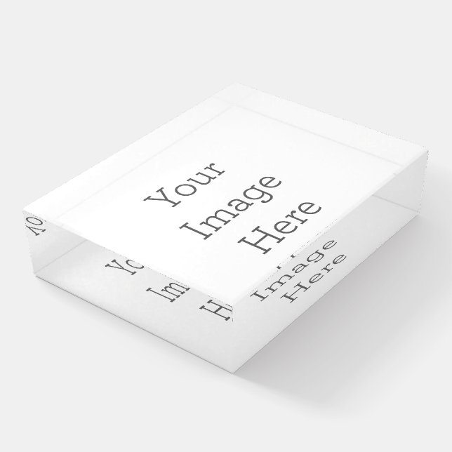 Rectangle Paperweight (Angled)