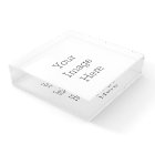 Create Your Own Glass Rectangle Paperweight
