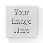 Create Your Own Glass Square Paperweight