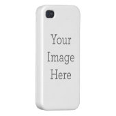 iPhone 4 Case, Glossy Finish (Back Right)