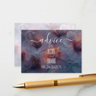Create Your Own Glowing Ethereal Flowers Advice Card