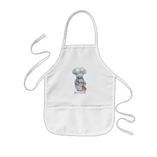 Create Your Own Gnome Baker Cookies & Cupcake Kids' Apron