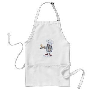 Create Your Own Gnome Pancake Flipper Adult Apron