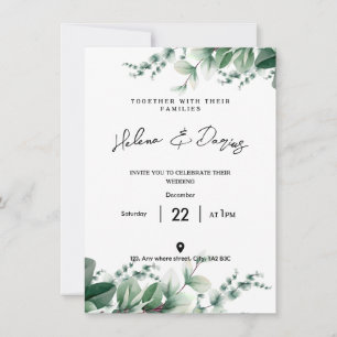 Create Your Own - Go Green Save The Date