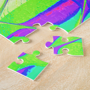 Create Your Own God Bless You Inspirational Text Jigsaw Puzzle