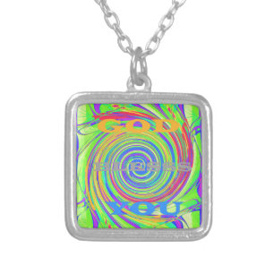 Create Your Own God Bless You Inspirational Text Silver Plated Necklace