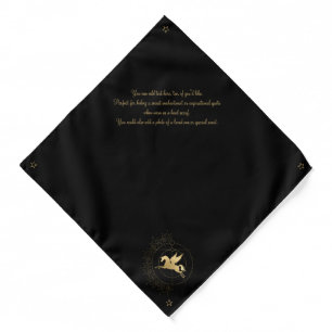 Create Your Own Gold Arcane Chariot Tarot Bandana