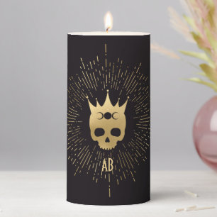Create Your Own Gold Arcane Empress Tarot Pillar Candle