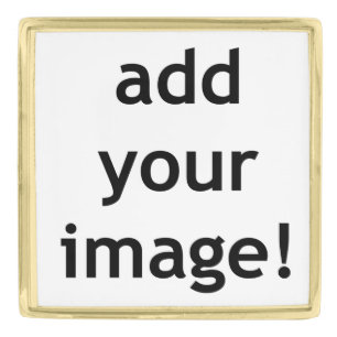 Create your Own Gold Finish Lapel Pin