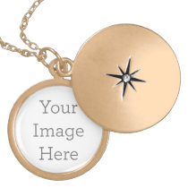 Create Your Own Gold Plated Locket Create Your Own Gold Plated Locket