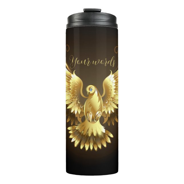 Create Your Own Golden Dove Thermal Tumbler (Front)
