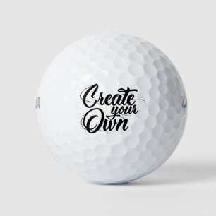 Create Your Own Golf Balls